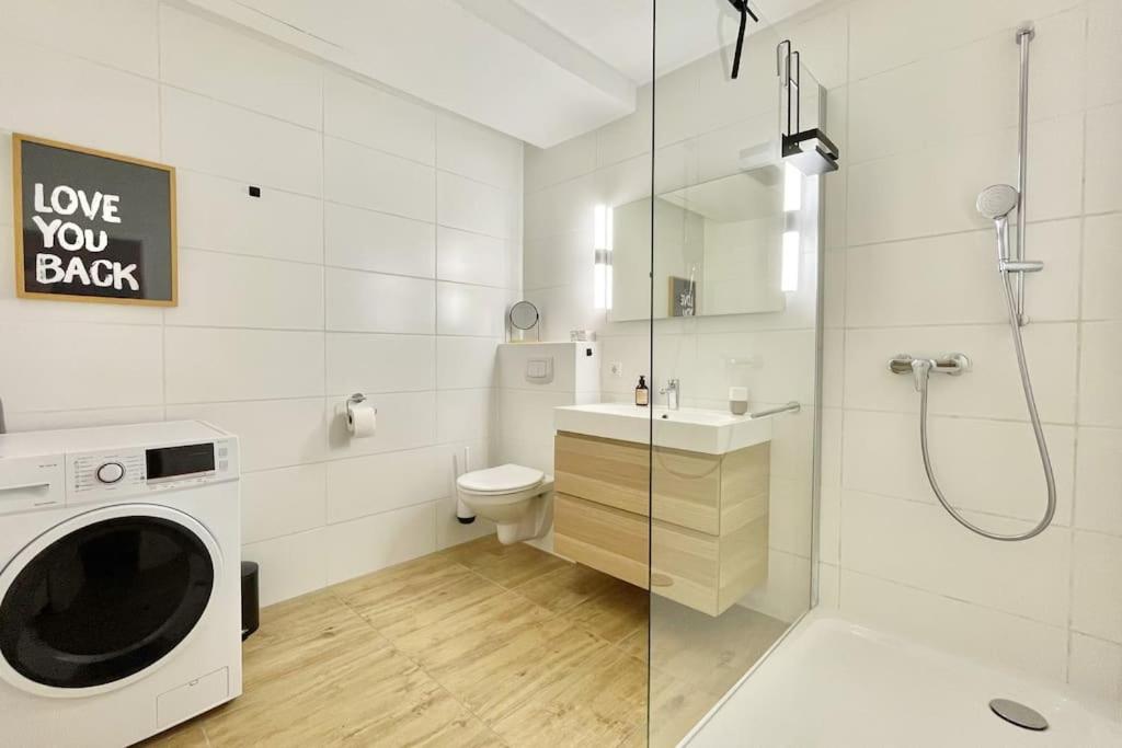 Stadt-Oase - Kostenlos Parken, Ruhig, Kliniken, Gop, Bali-Therme, Boxspringbett 바트왼하우젠 외부 사진
